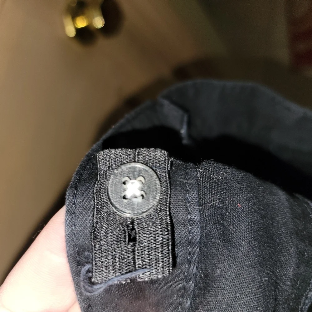 Girls sz 6 Black Stretch Cotton Pants The Children's Place